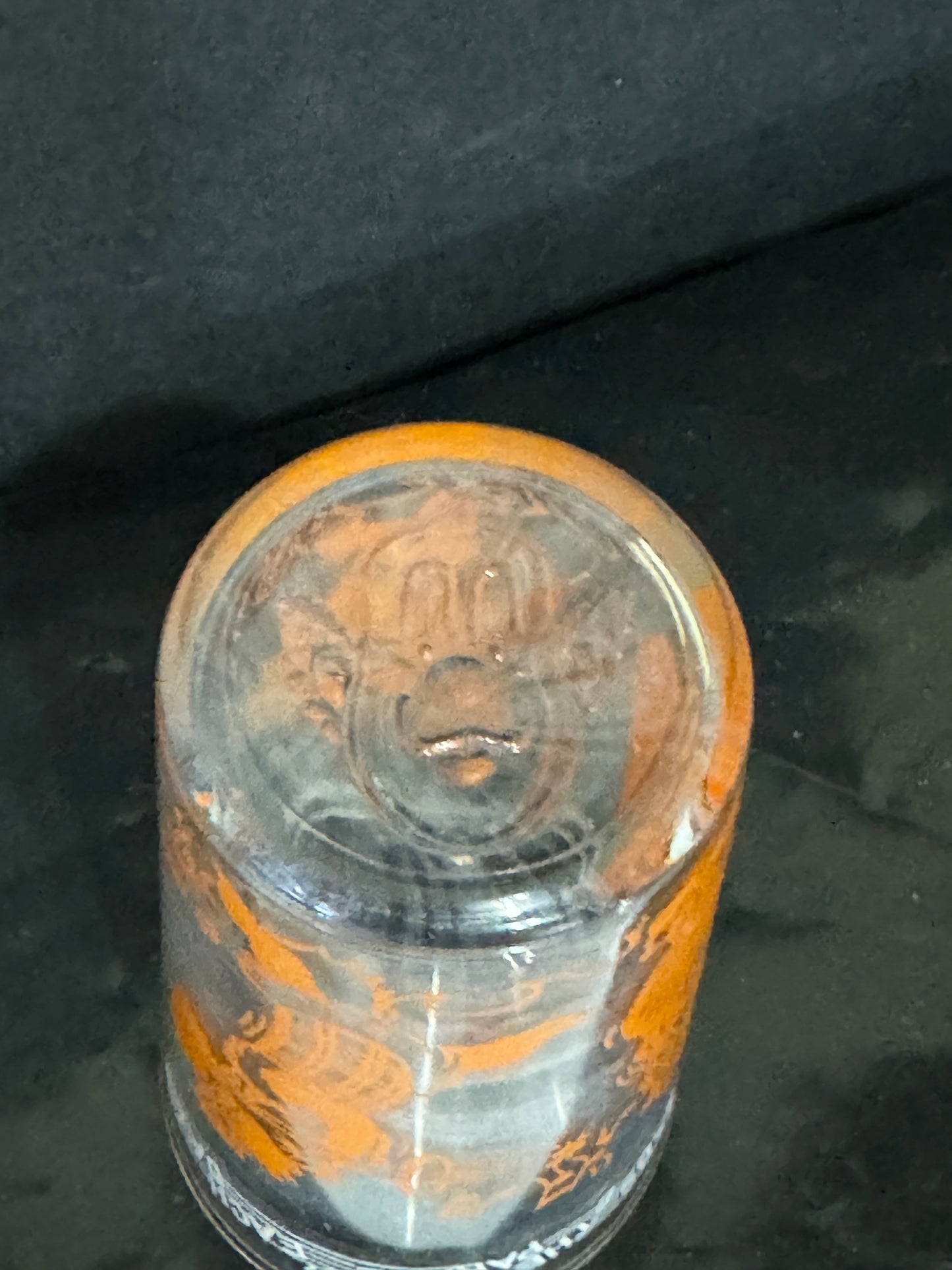 Howdy Doody Hey Kids! Parade Orange Welch's Glass Vintage