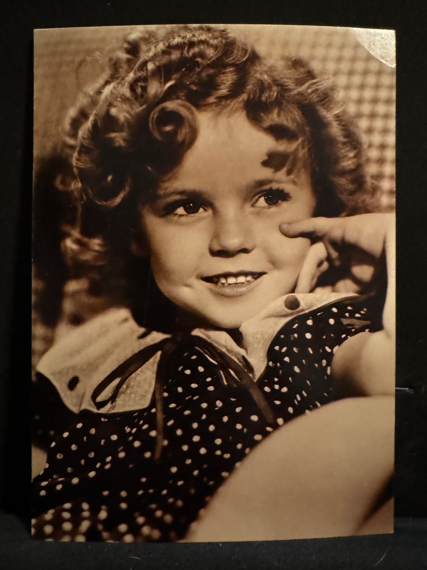Shirley Temple Antique Vintage Real Photo Postcard 1930s VINTAGE