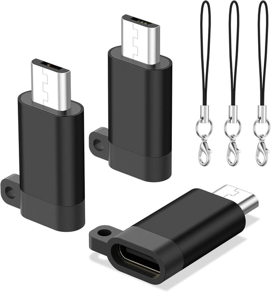 Adapter Micro USB to USB-C Set of 3