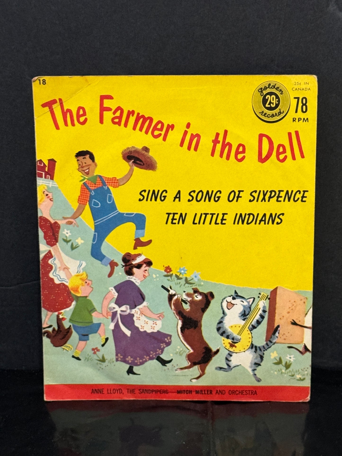 Golden Records 45 RPM Children's Records Your Choice 7" Vinyl Play Tested