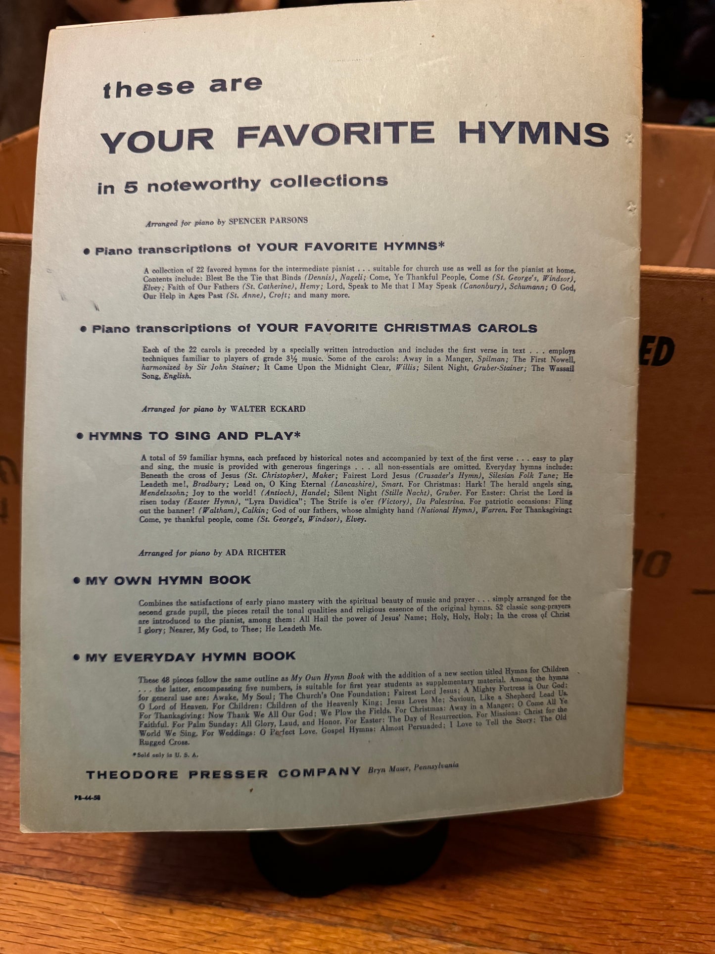 Evangelistic Piano Playing by George S. Schuler 1922