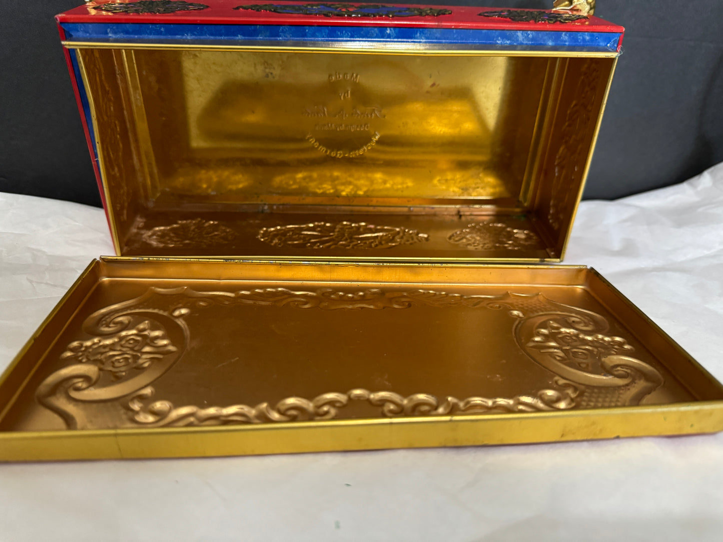 Fricke & Nacke Tin Footed Arch Bridge VINTAGE