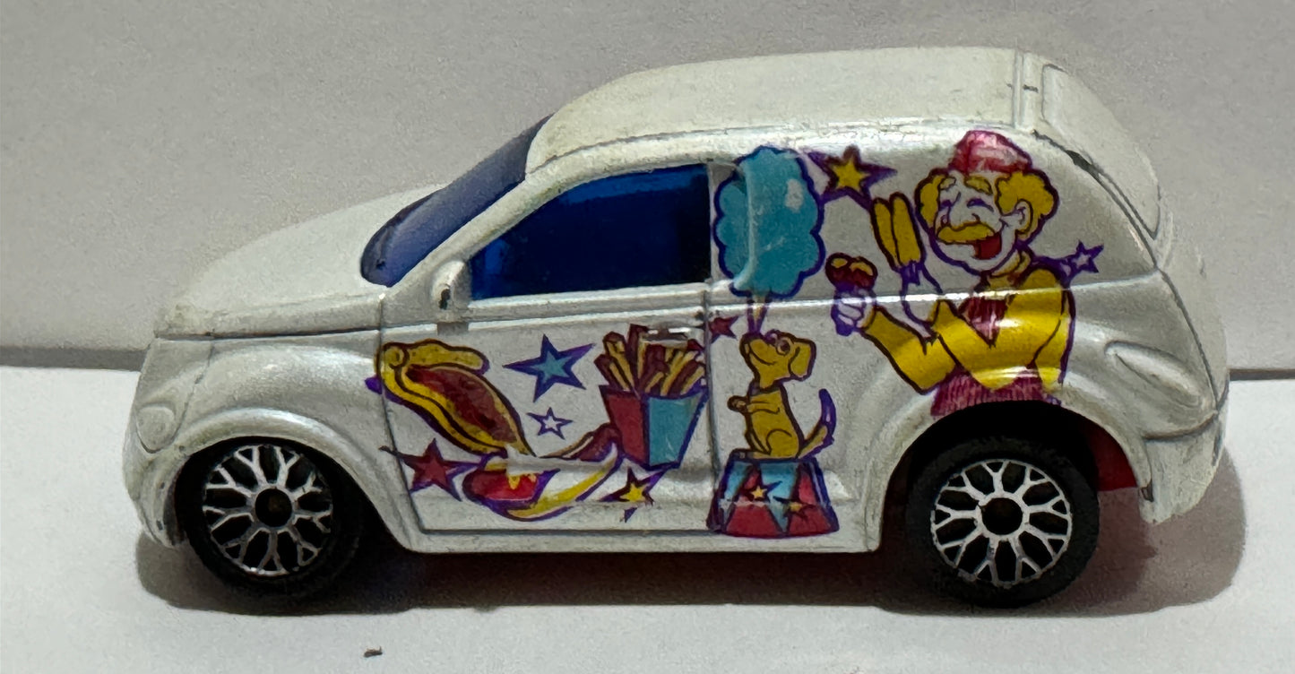 Matchbox Chrysler Panel Cruiser, Clowns, loose, 1/64