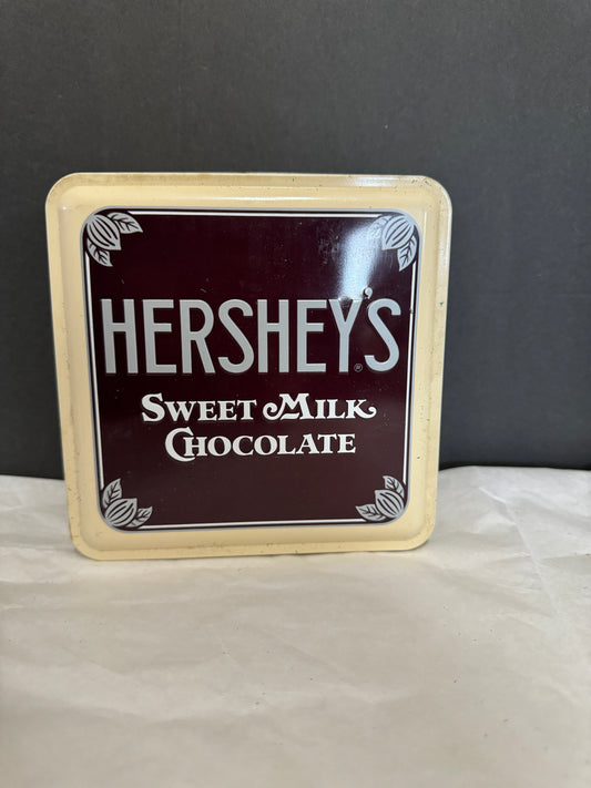 Hersheys 1990 Chocolate Tin 1912 Repr. 1st Ed. Signed VINTAGE