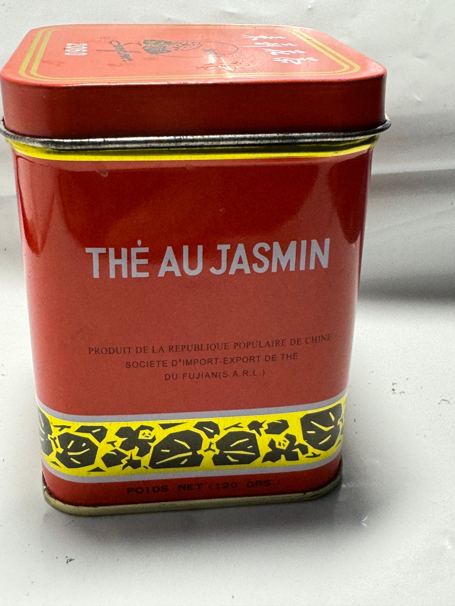 Sunflower 2060 Jasmine Tea 120g Empty VINTAGE