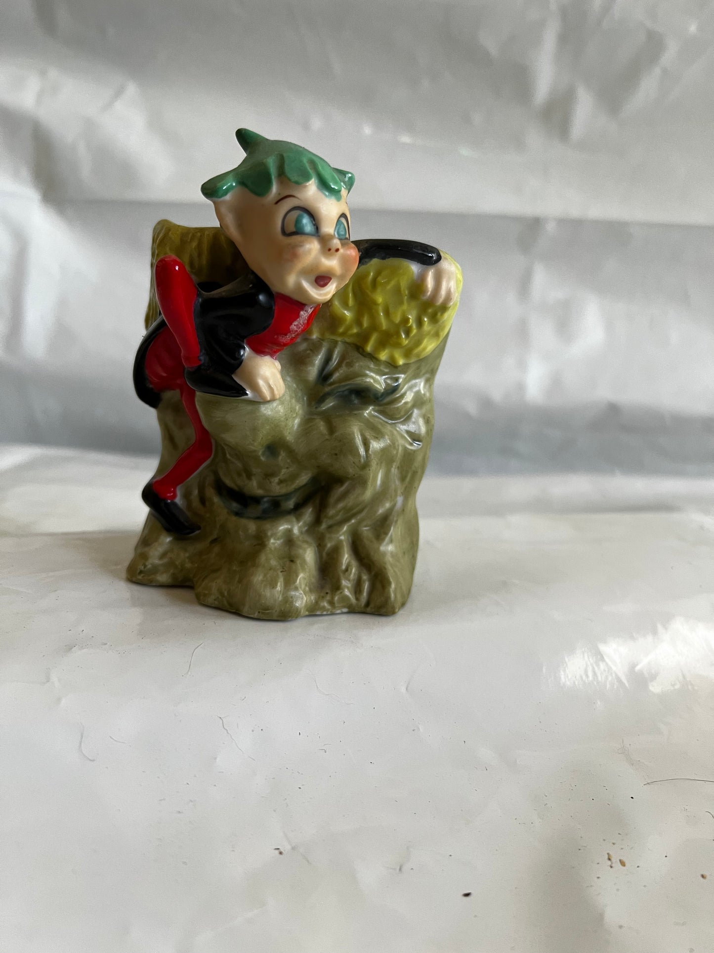 Norcrest Jack and the Bean Stalk Pixie Planter Made in Japan Vintage