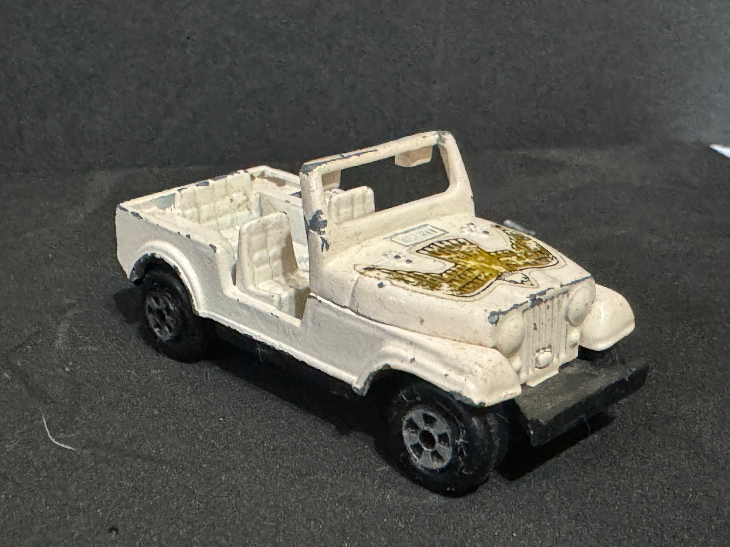 ERTL Jeep Diecast Toy Willy's Eagle Hood Decal ERTL Jeep