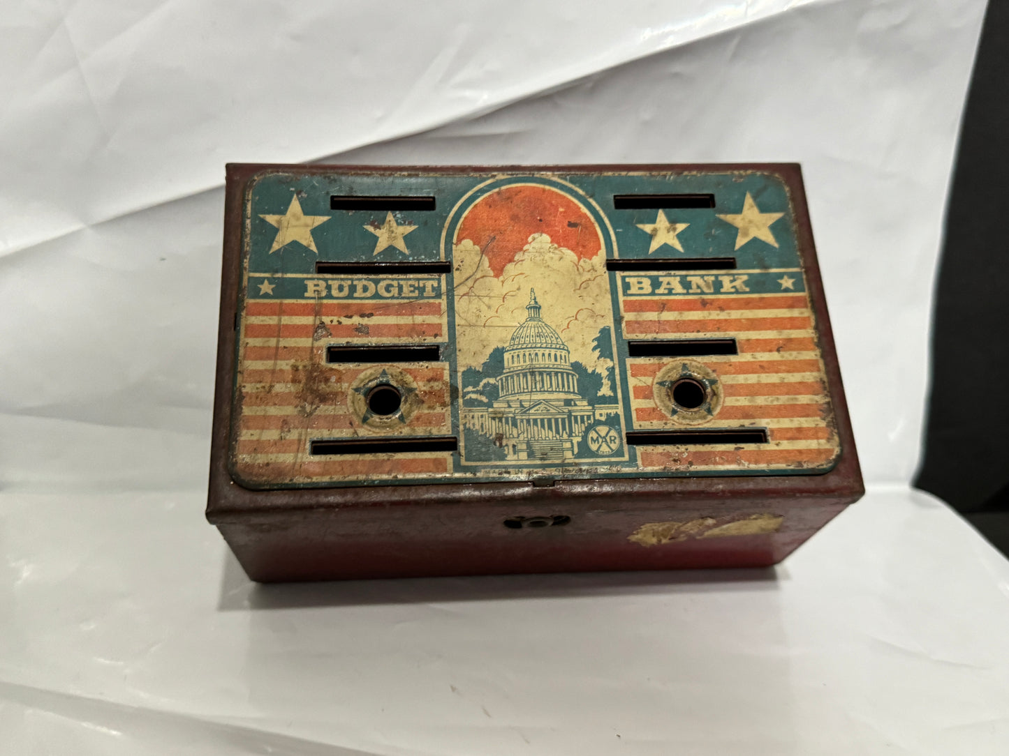 Marx Toy Budget Bank Made in the USA 40s Vintage