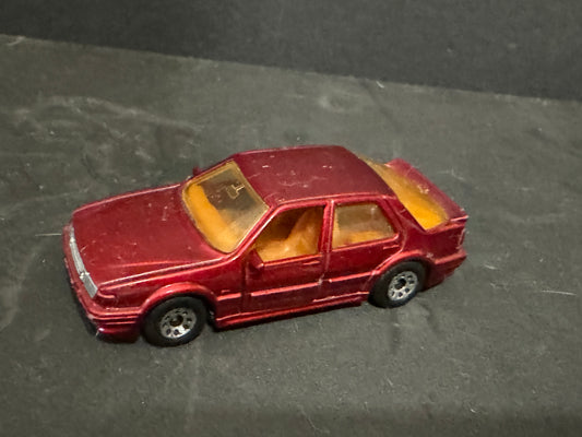 Matchbox SAAB 9000 Turbo Red 1987 VINTAGE