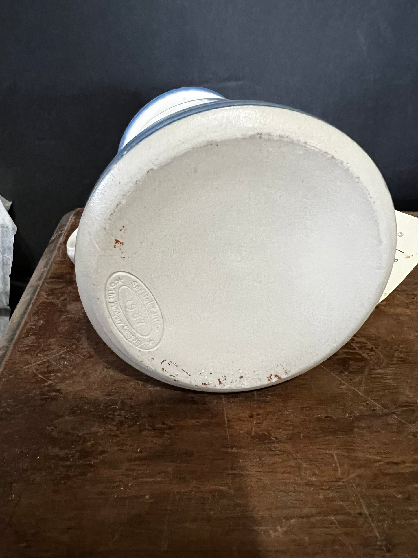 Pillsbury Hungry Jack Syrup Stoneware Pitcher ~ Special Edition 1987