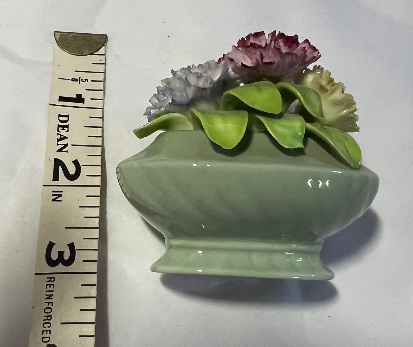 Staffordshire England Floral Vintage Statue