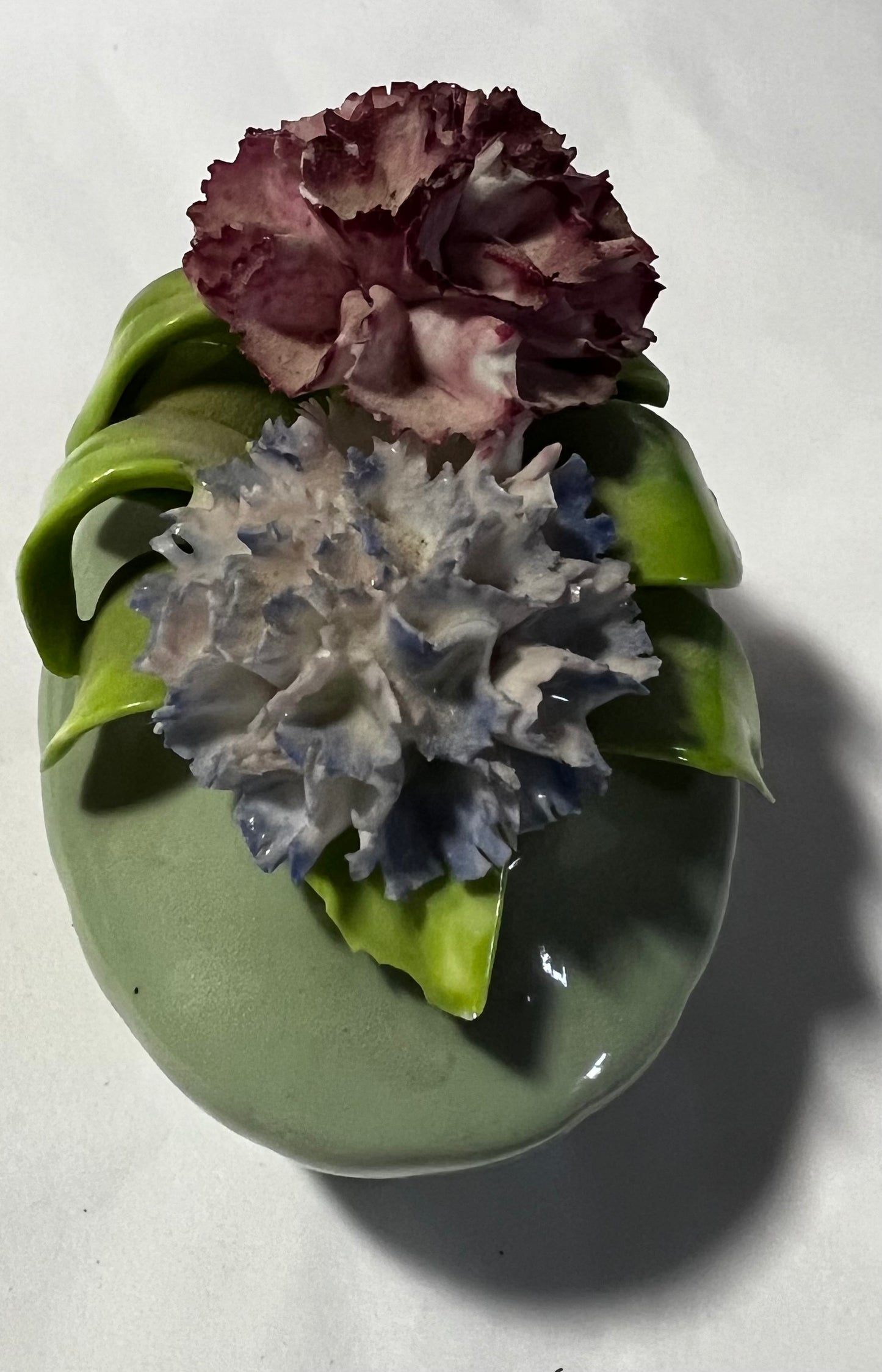 Staffordshire England Floral Vintage Statue
