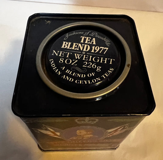Queen’s Silver Jubilee Tea Tin