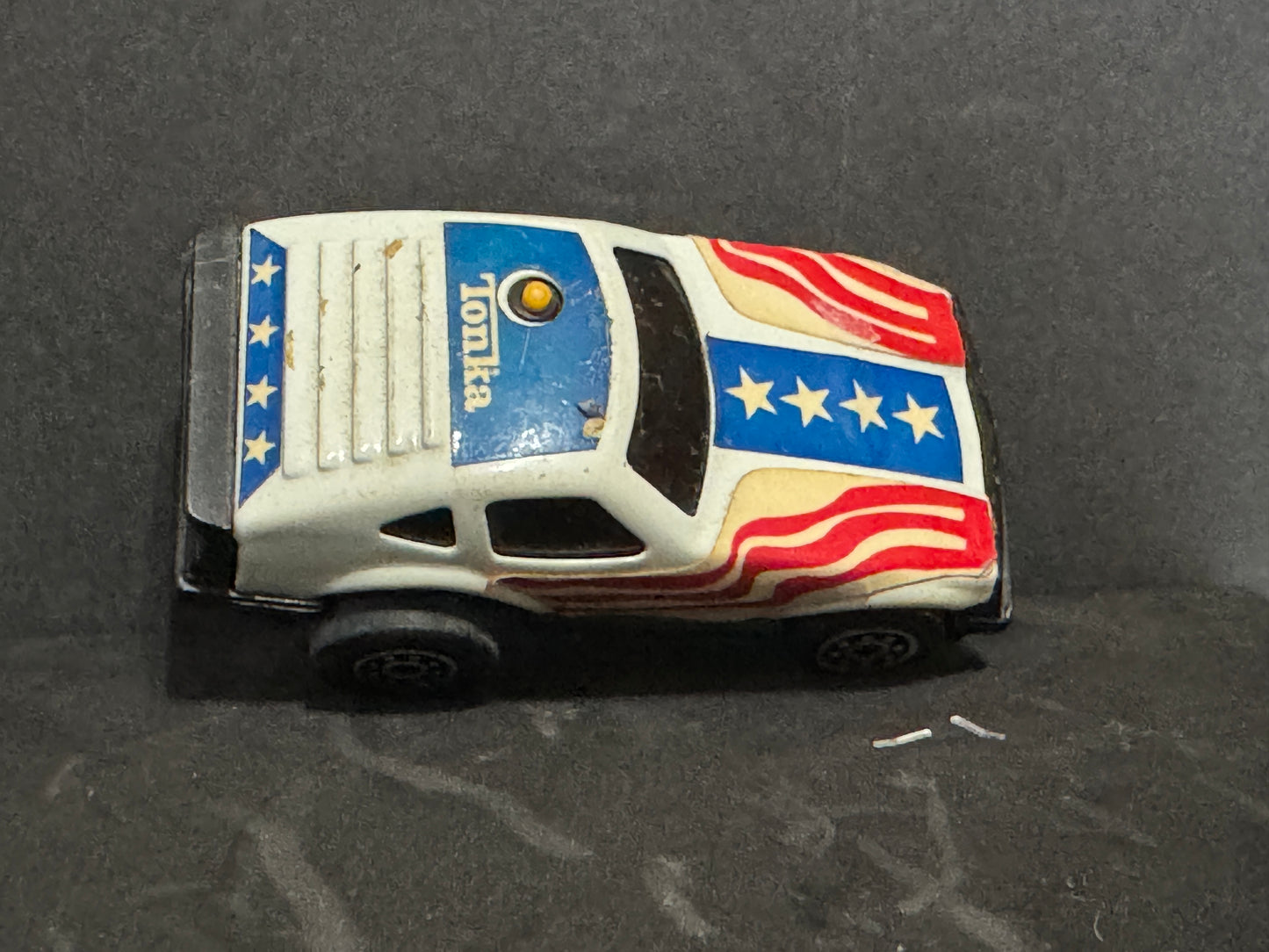 Tonka Friction Race Car Push Button Made in Japan VINTAGE in Very Good Condition