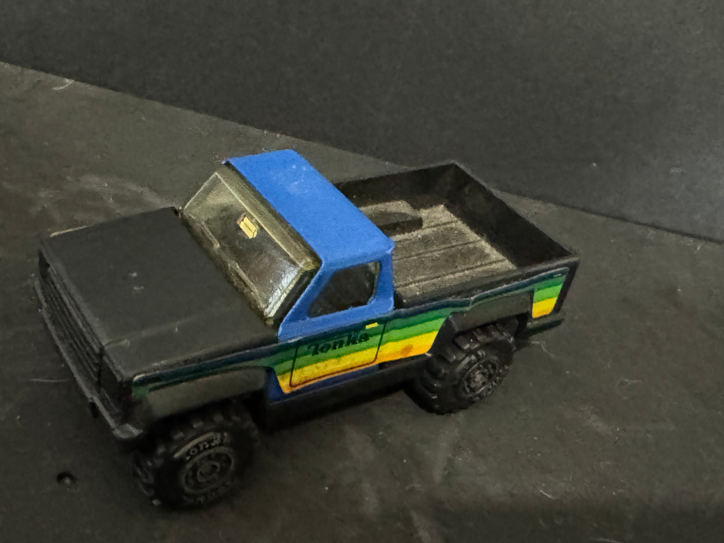 Tonka Pick up Truck Blue with Decals
