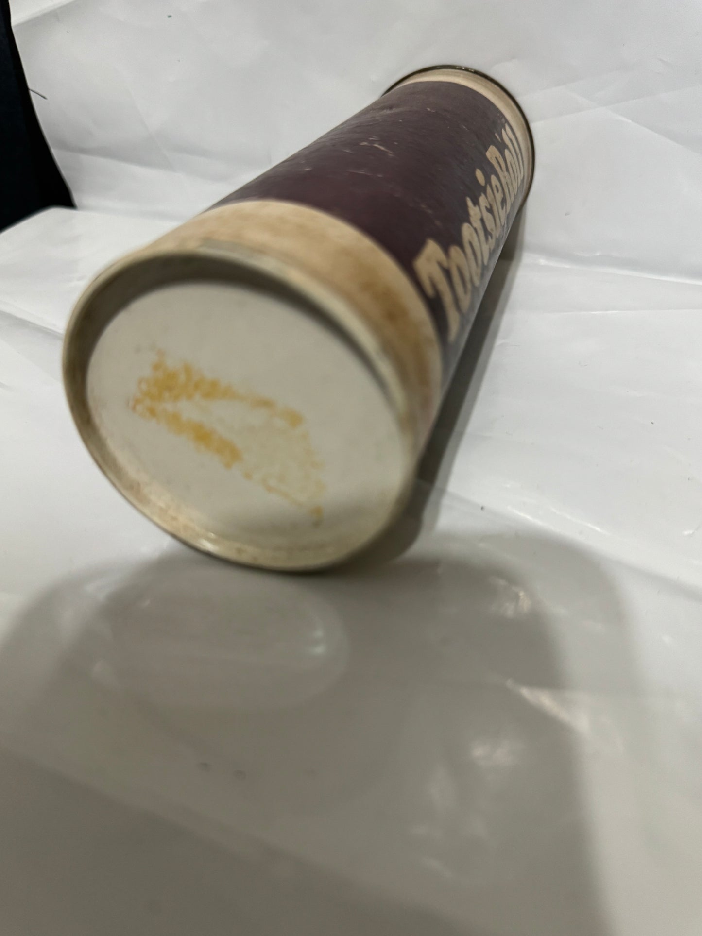 Tootsie Roll Cardboard Bank Empty Vintage
