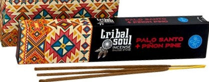 Tribal Soul - Palo Santo + Pinon Pine Incense Incense - 15 Stick Pack