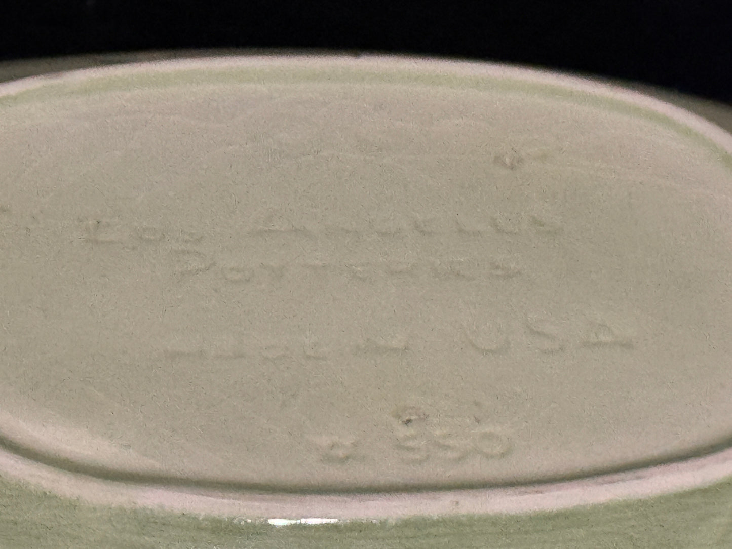 Vegetable Serving Dish. Los Angeles Pottery, Large Oval Shaped - Vintage