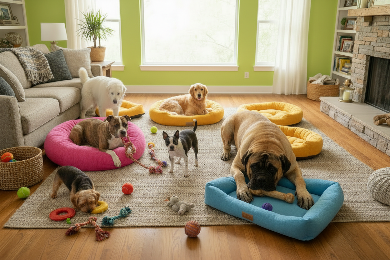 🐶 1/2-Day Doggie Daycare