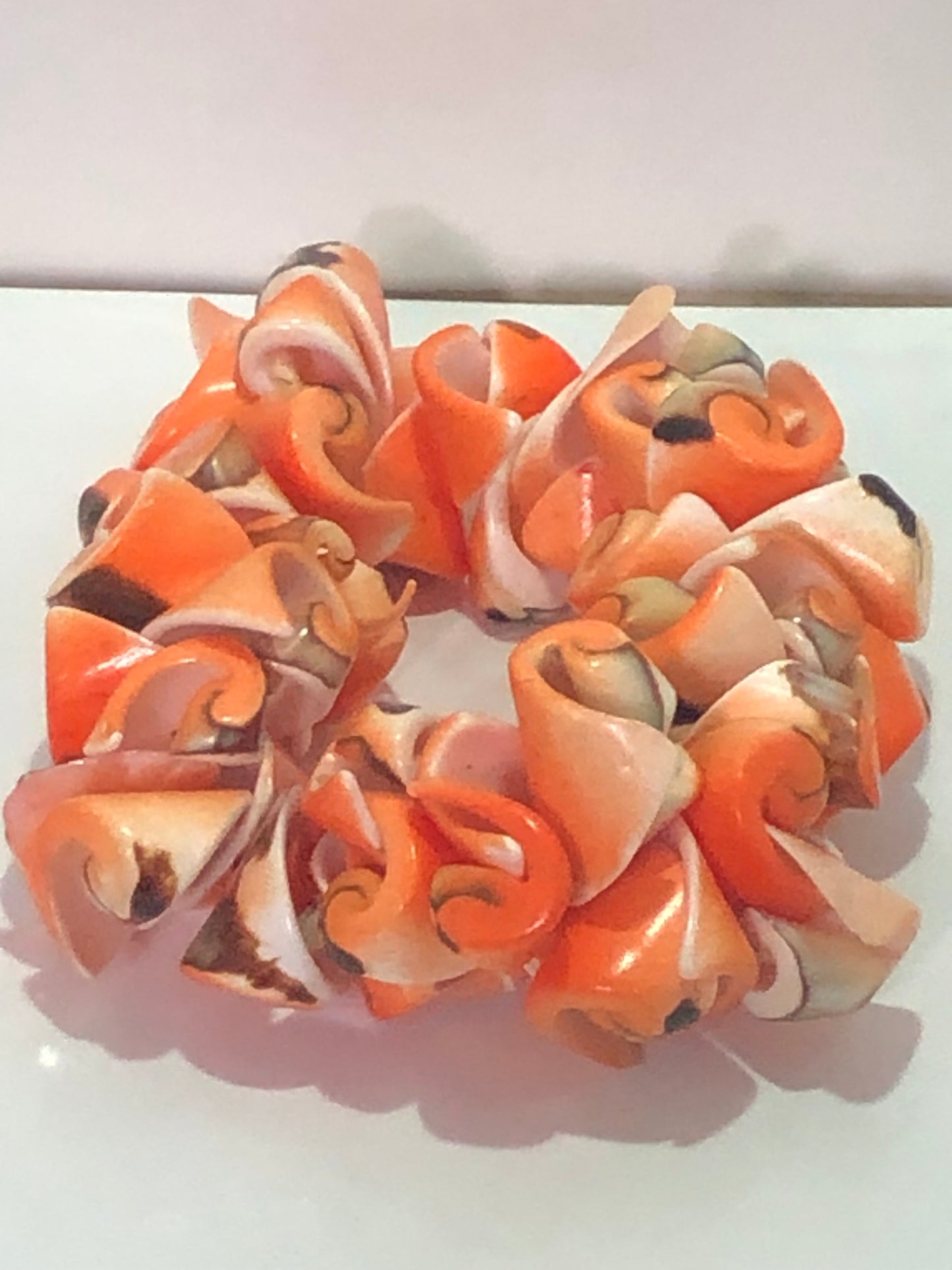Shell Bracelet Orange