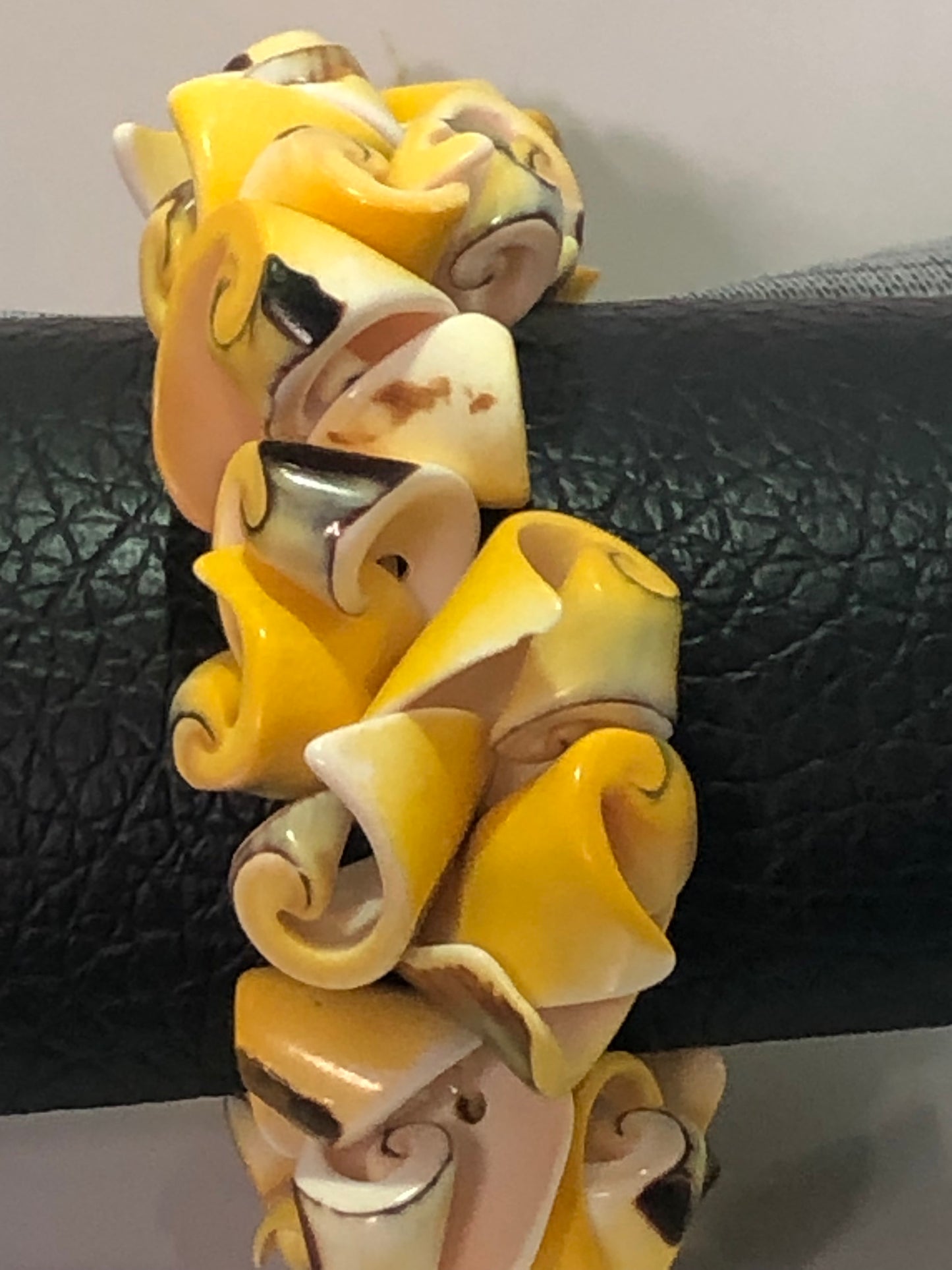 Shell Bracelet Yellow