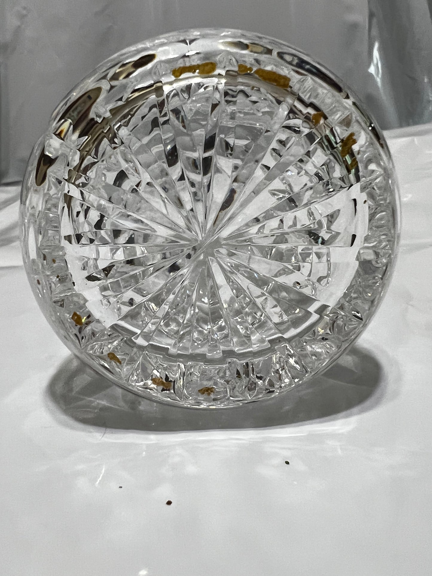 Crystal Bud Vase Vintage