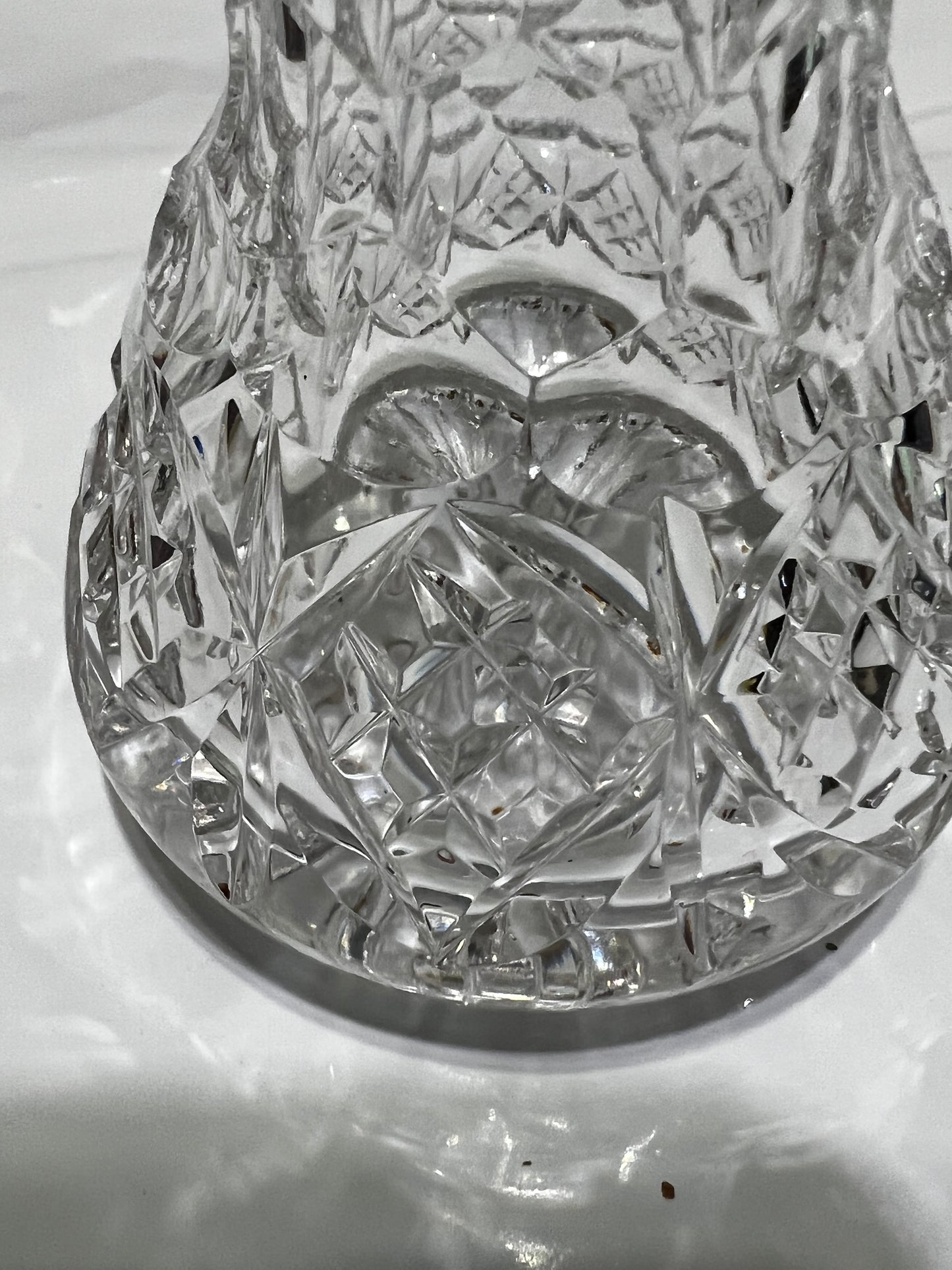 Crystal Bud Vase Vintage
