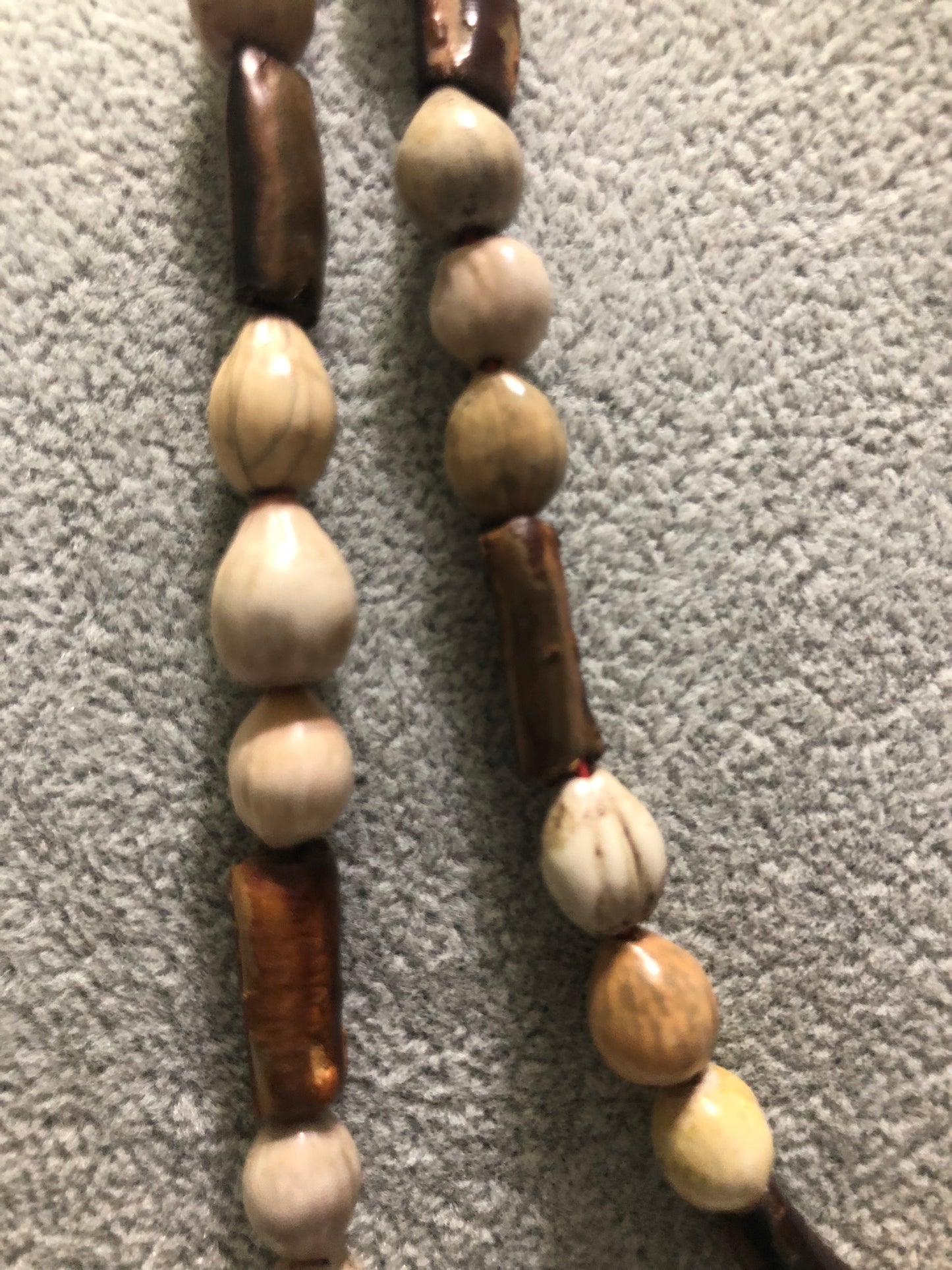 Jasper Beaded Necklace - 54"