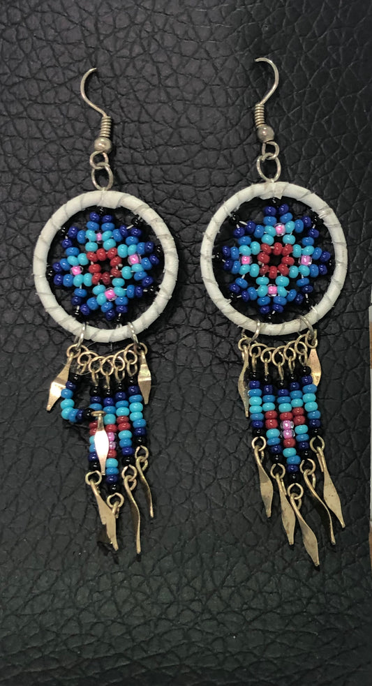 Dream Catcher Earrings. Native Design