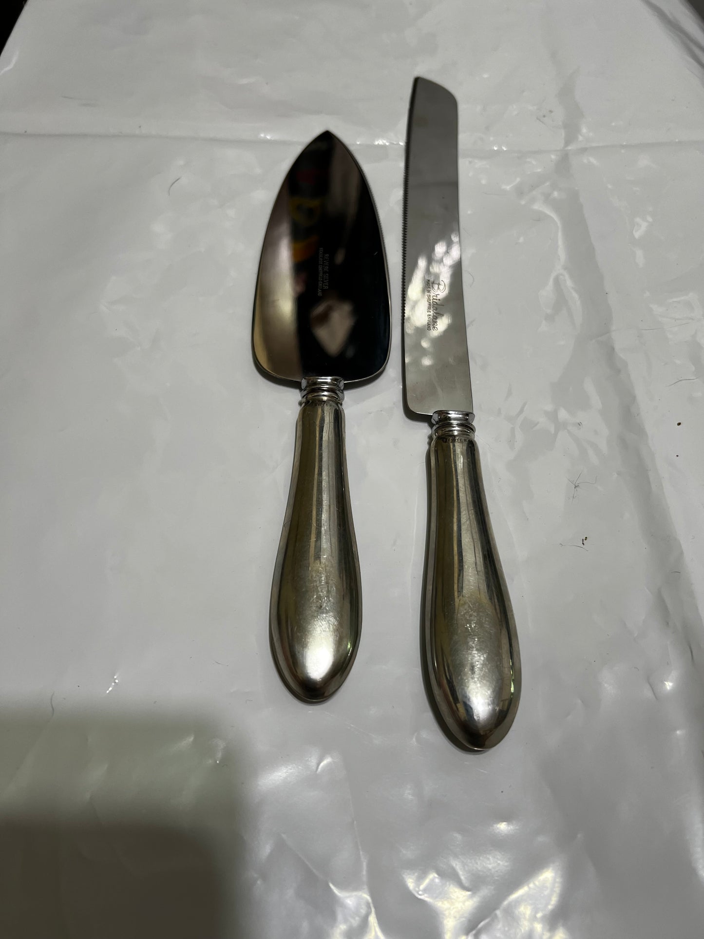 Silver Bridal Set, Bridalane made in Sheffield England