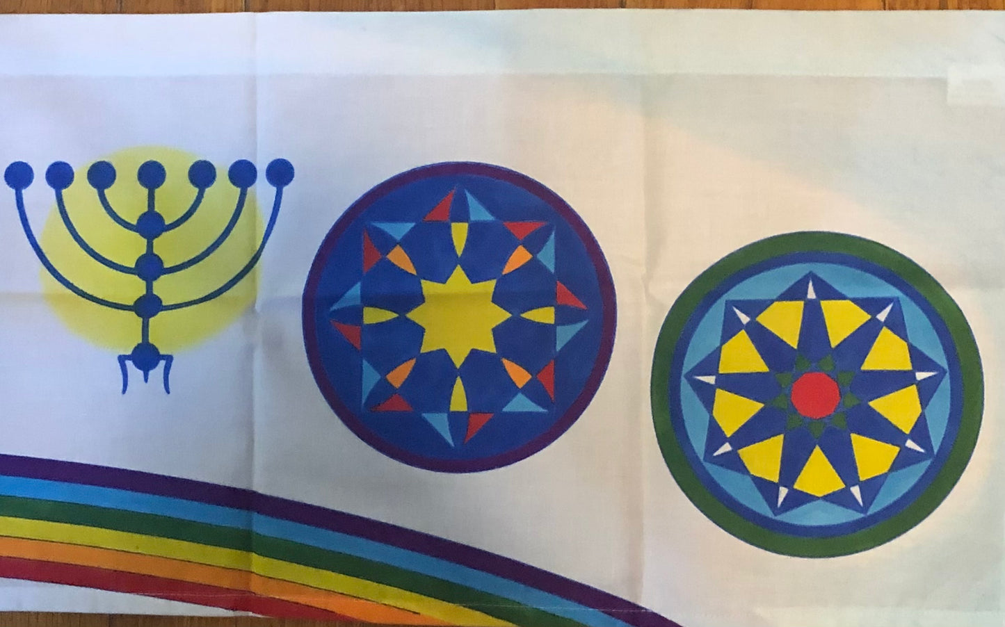 Sacred Symbols Interfaith Crop Circle Banner