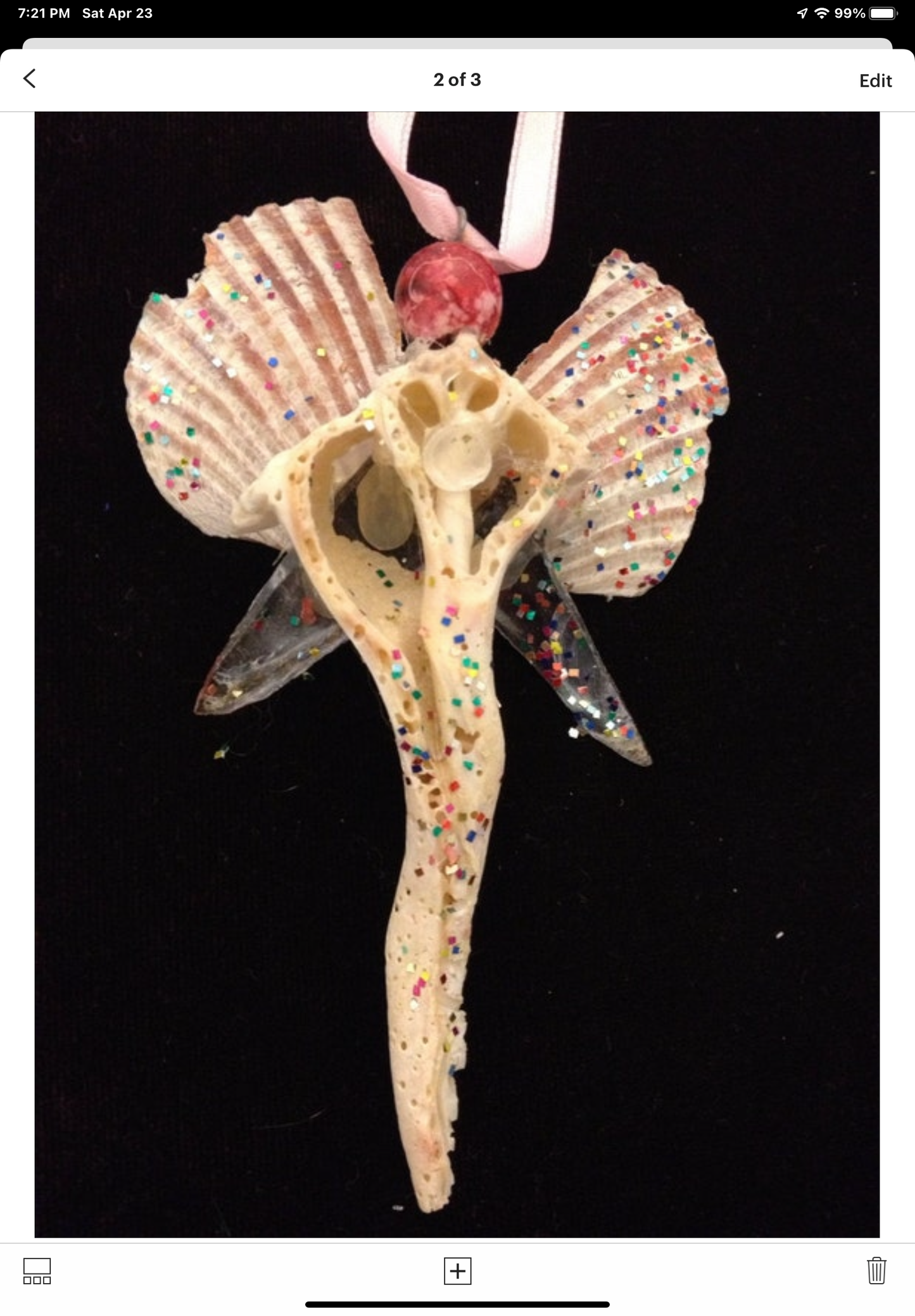 Figurine Fairy/Angel Ornament - Tinka