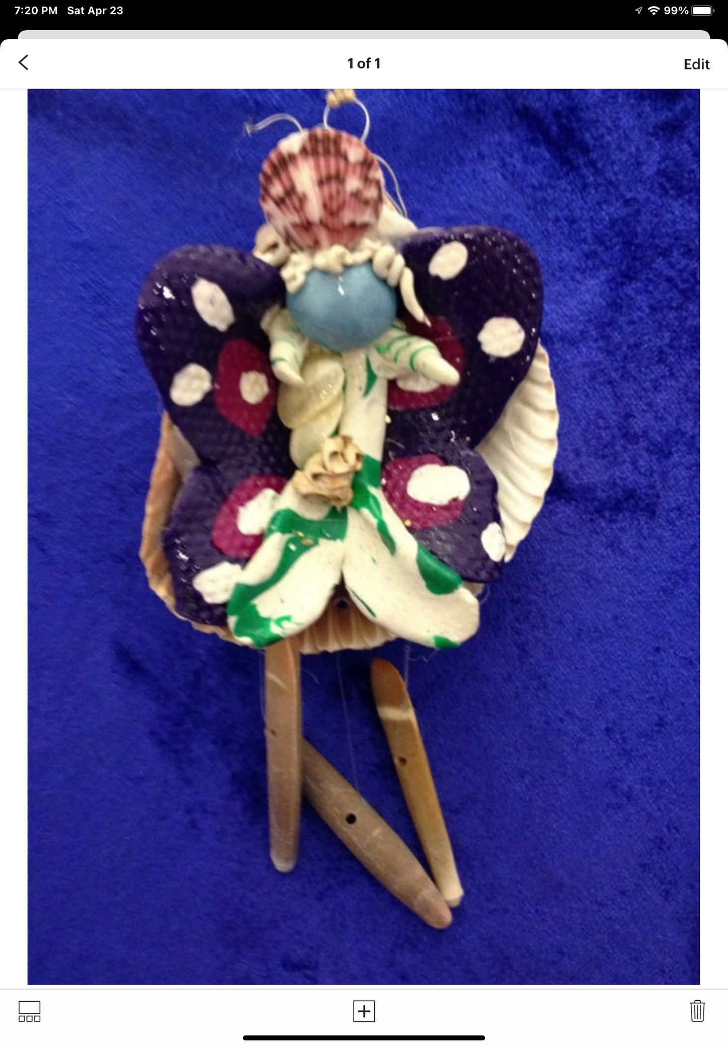 Windchime - Shell Fairy/Angel - Marin