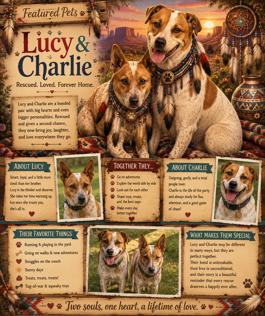 Charlie and Lucy - Kindred Hearts of the Open Trail