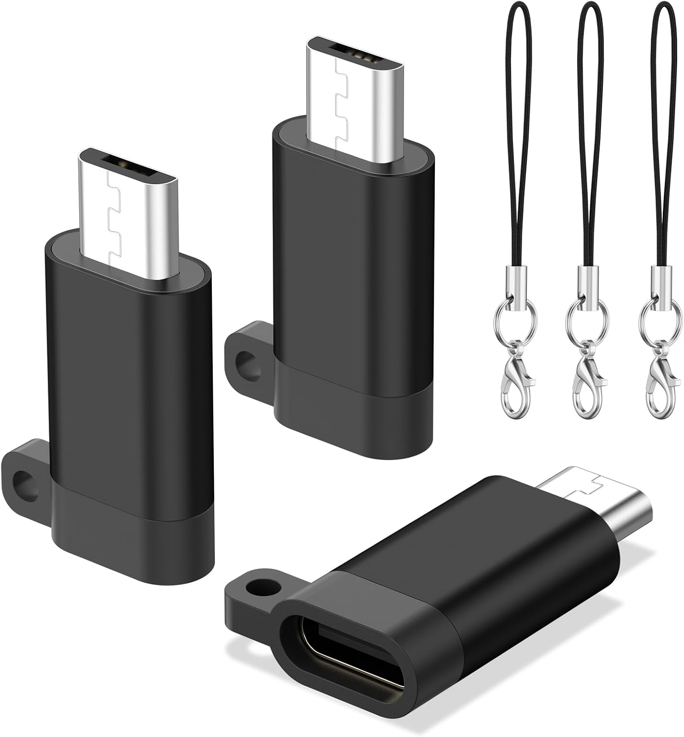 Adapter Micro USB to USB-C Set of 3