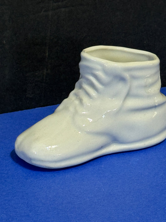 Miniature Porcelain Baby Booties - VINTAGE