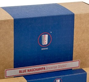 Srinivas Blue Nag Champa Incense - 15 Gram Pack