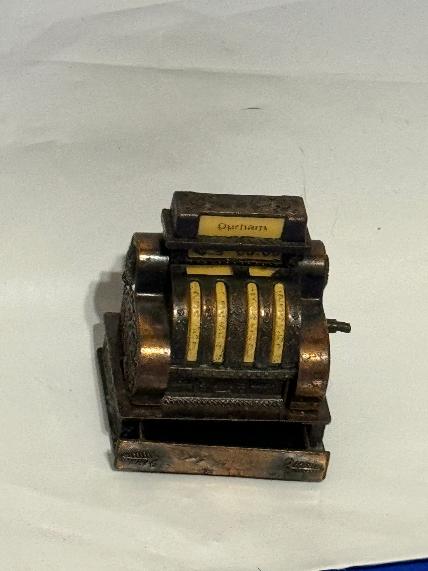 Durham Industries Metal Diecast Cash Register #5401 1976 - Vintage