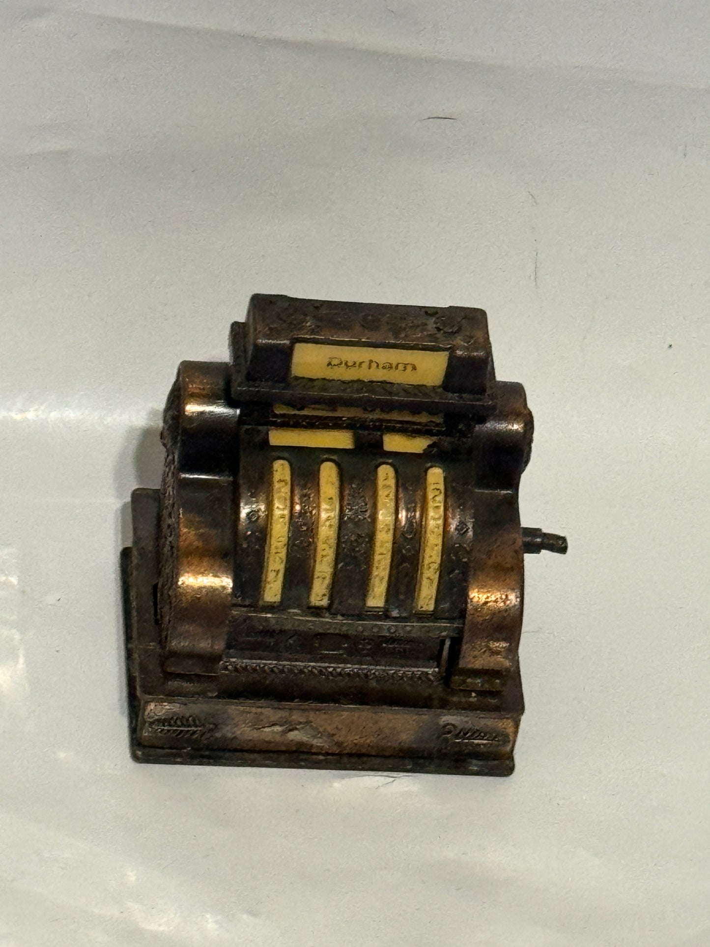 Durham Industries Metal Diecast Cash Register #5401 1976 - Vintage