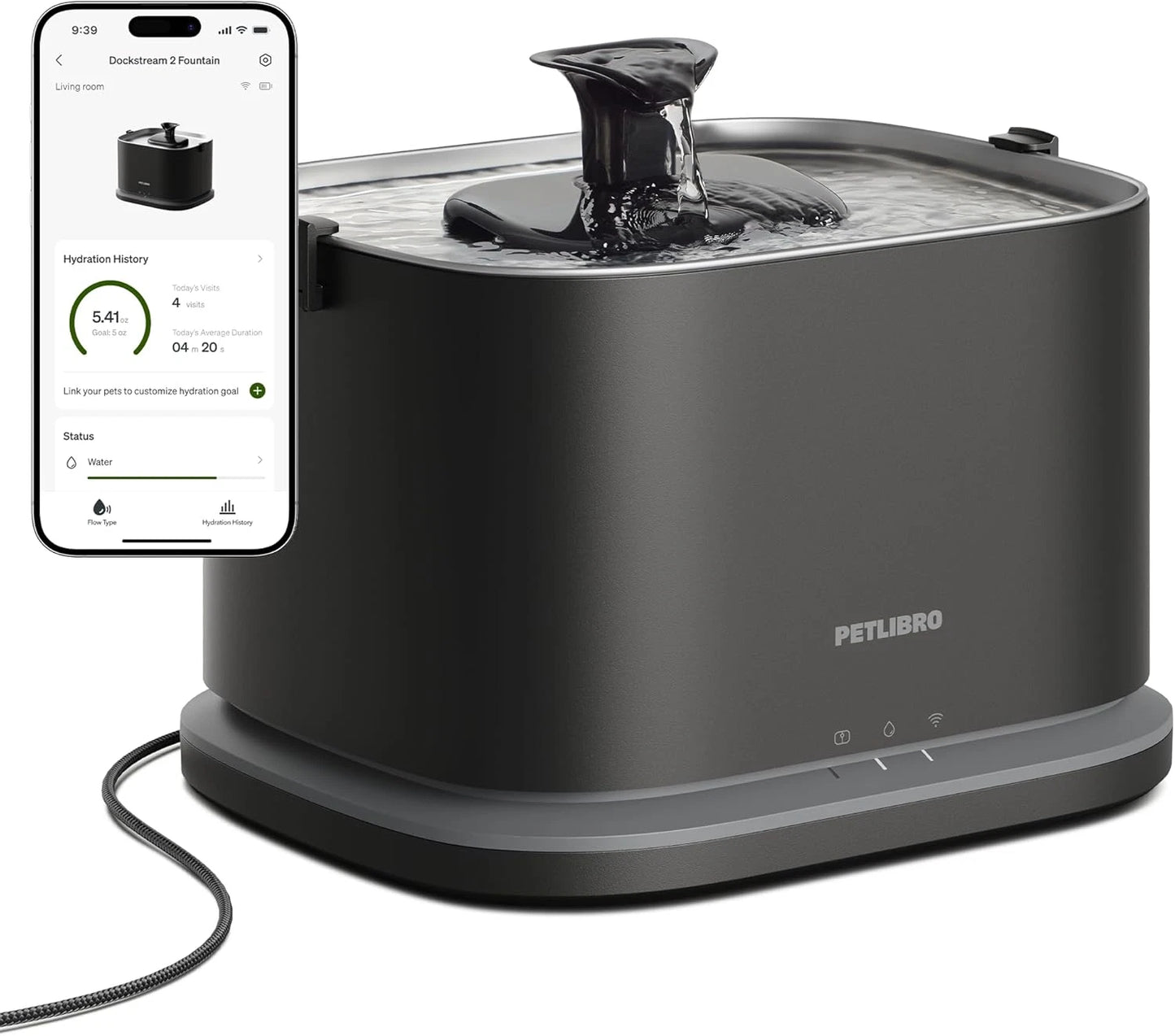 Petlibro Dockstream 2 Smart Fountain