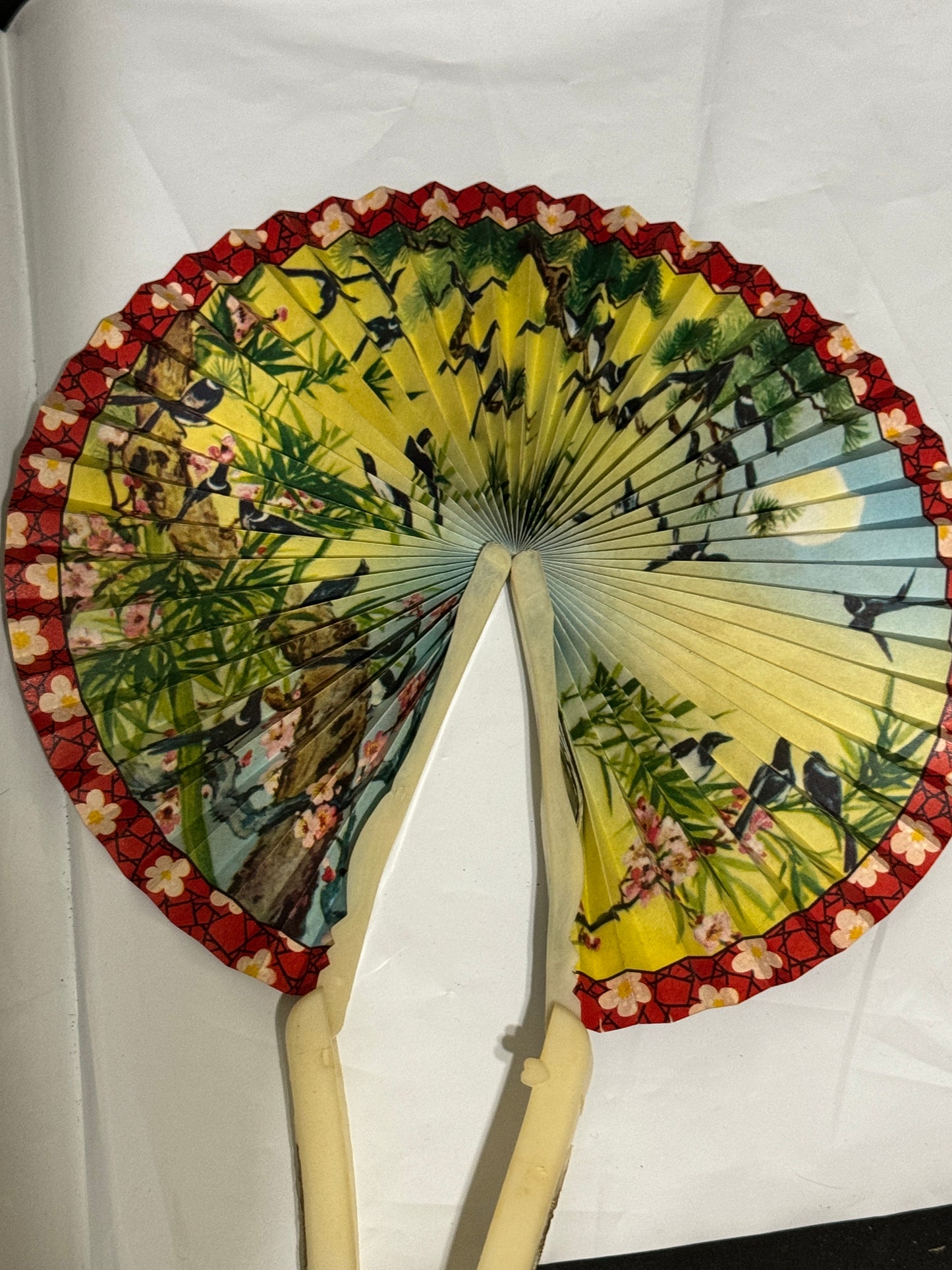 Two sided Collapsible Fan from Hong Kong