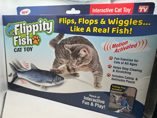 Cat Toy - Flippin Fish