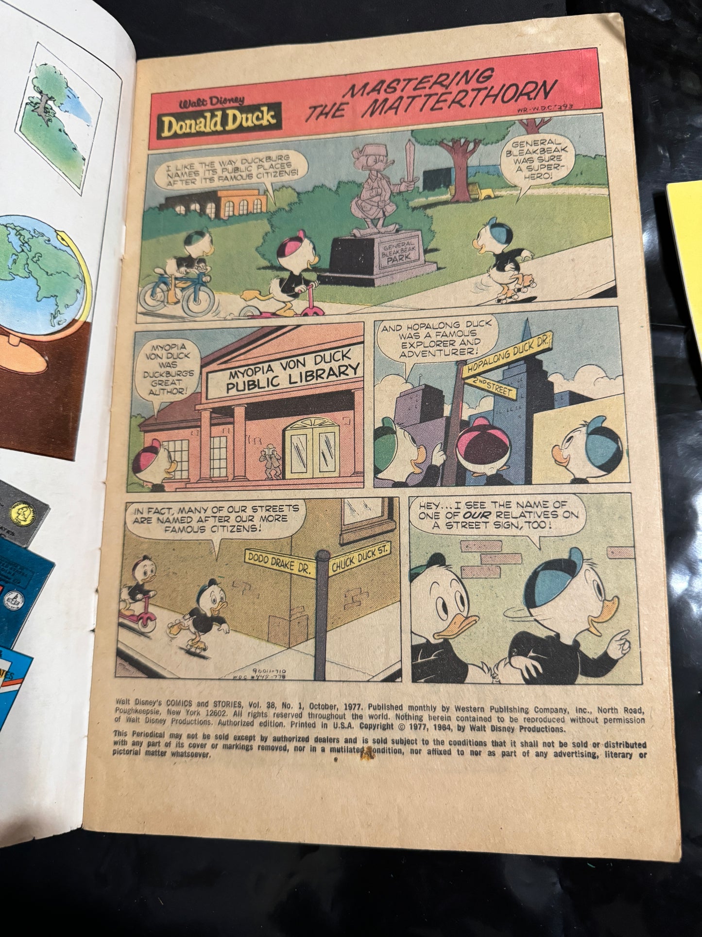 Walt Disney's Comics and Stories Vol. 38 No. 1  1977 Gold Key Comics