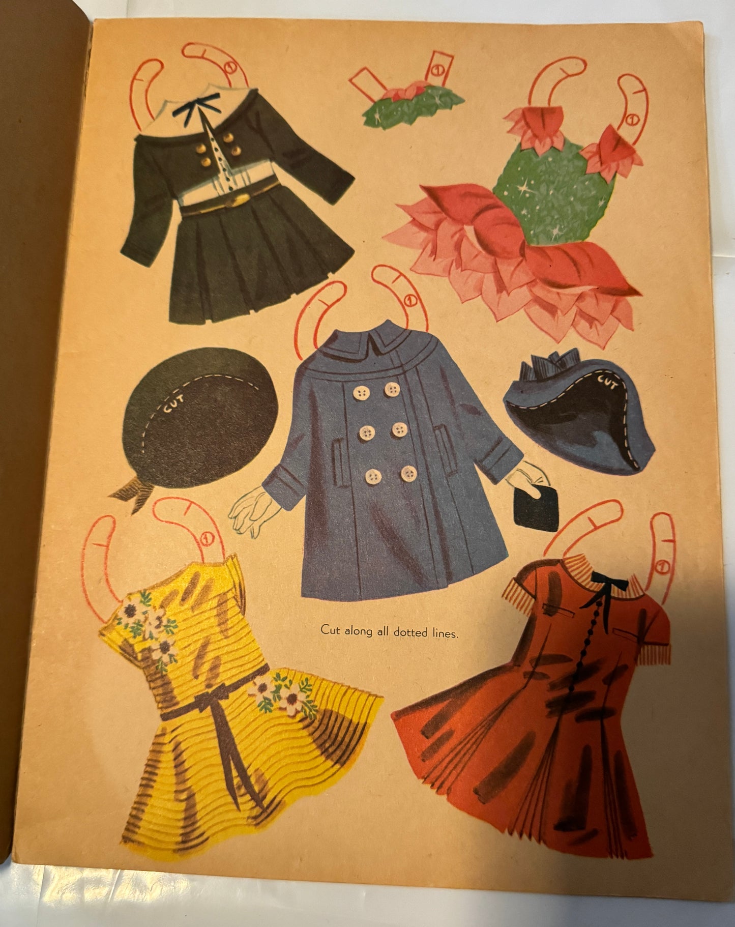 Shirley Temple Paper Dolls & Dresses,  #1727 Vintage