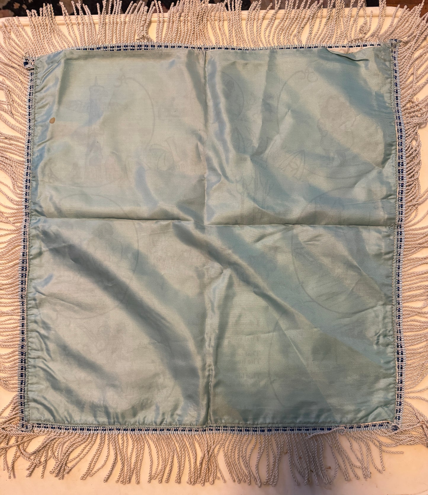 Pillow Cover Alaska Land Of The Midnight Sun Mother Souvenir VINTAGE 1950's
