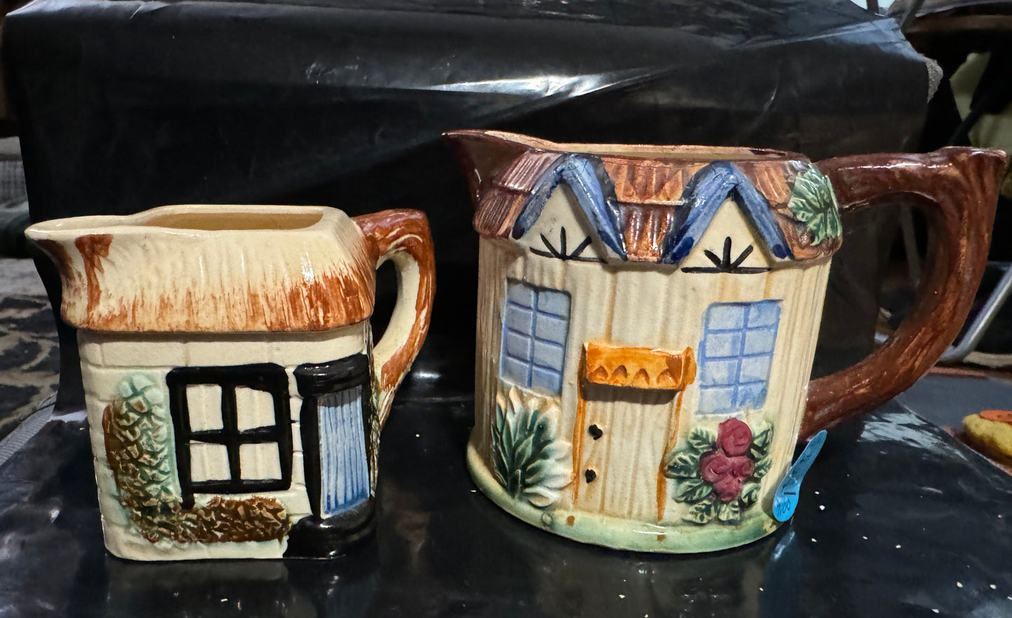 Cottage Ware Creamer Hand Painted Japan Antique