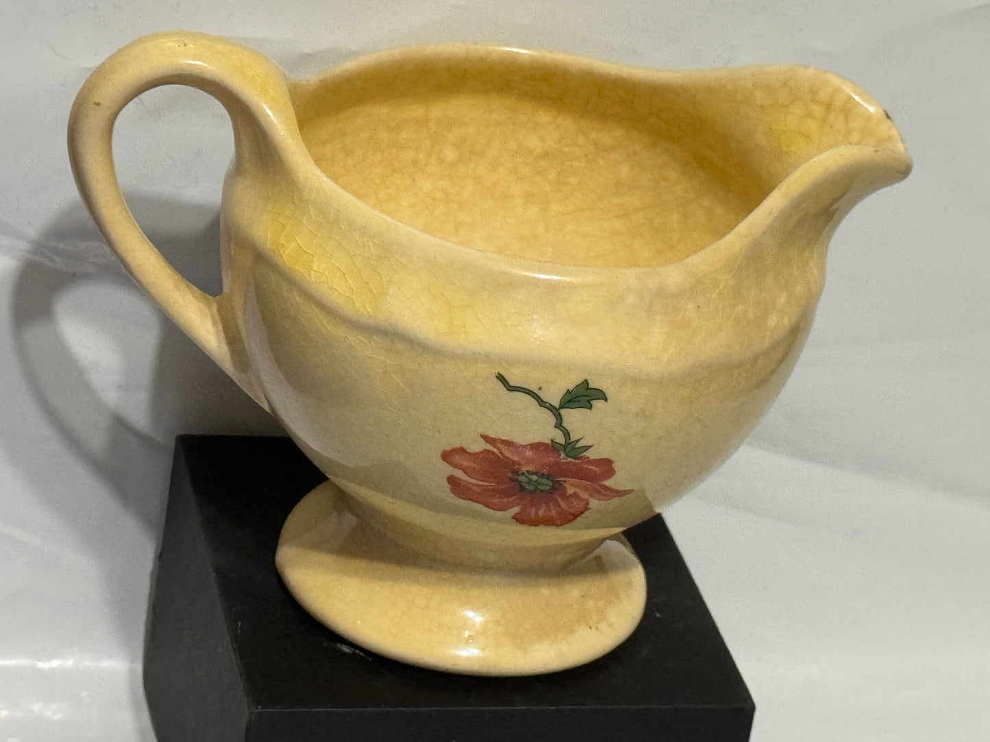 Hand Painted Floral Creamer - Vintage