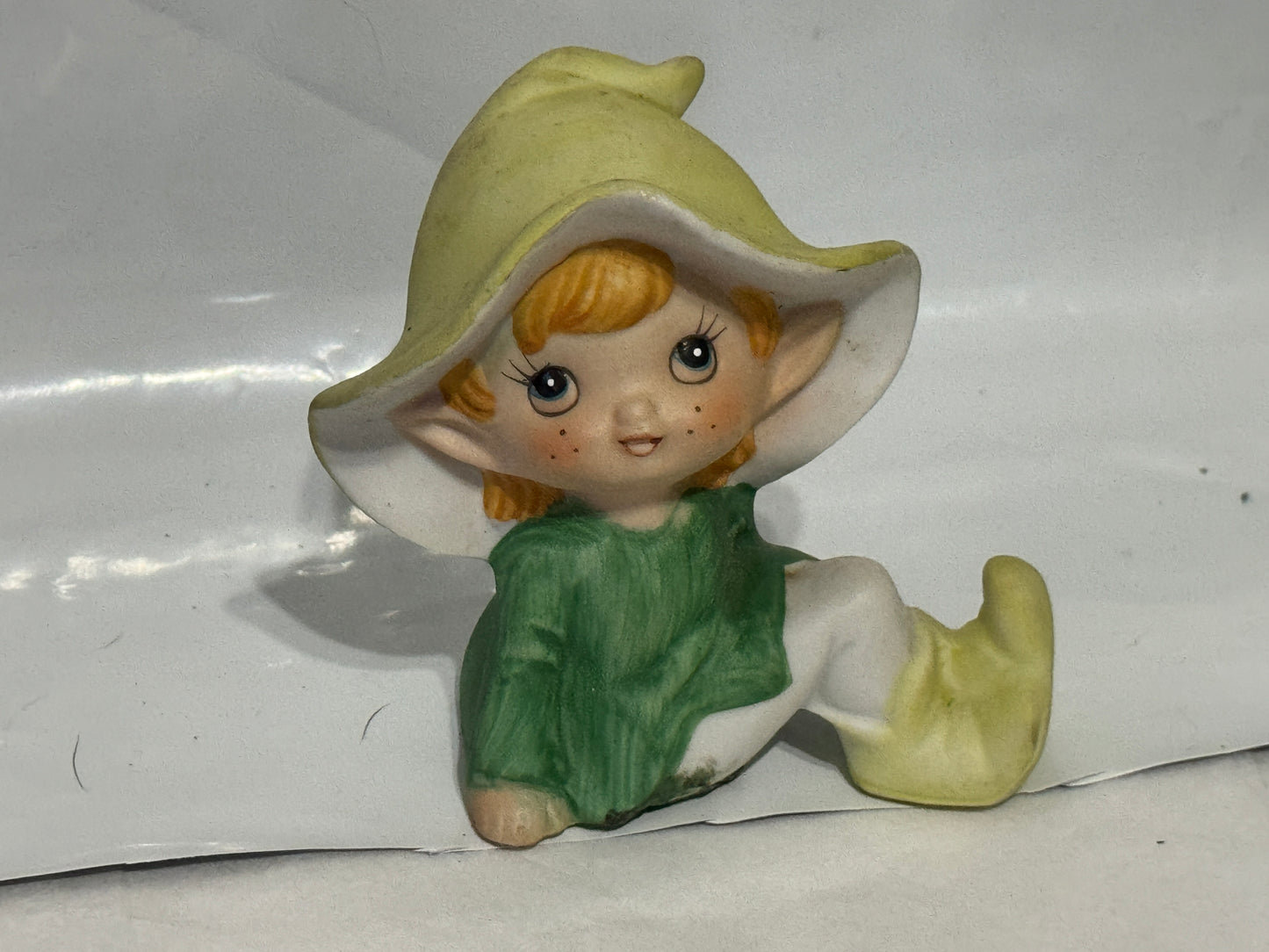 Pixie Bisque Figurines Homeco (set of 3) VINTAGE
