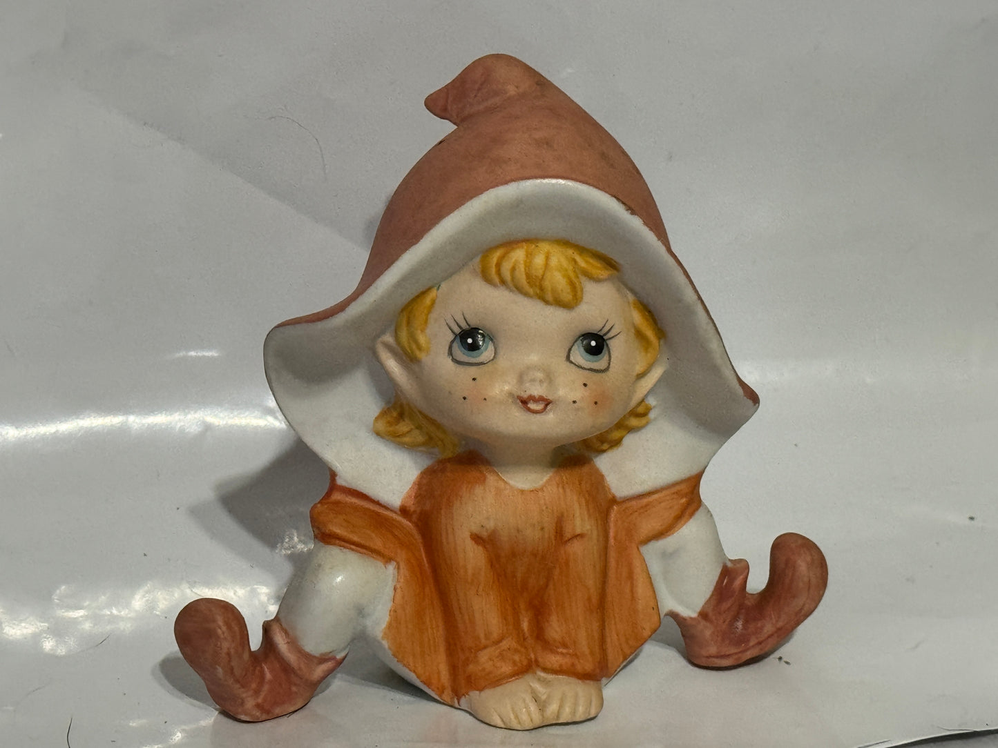 Pixie Bisque Figurines Homeco (set of 3) VINTAGE