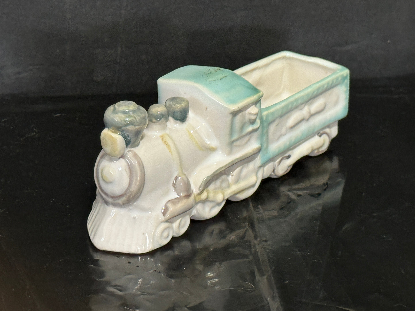 Train Planter 1950s Locomotive Decor Vintage